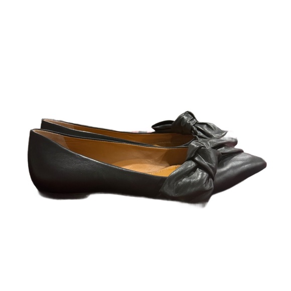 NWOT Tory Burch Bow Pointed Toe Flats
Black Leather Ballet Flats Size 5.5 - Picture 3 of 6